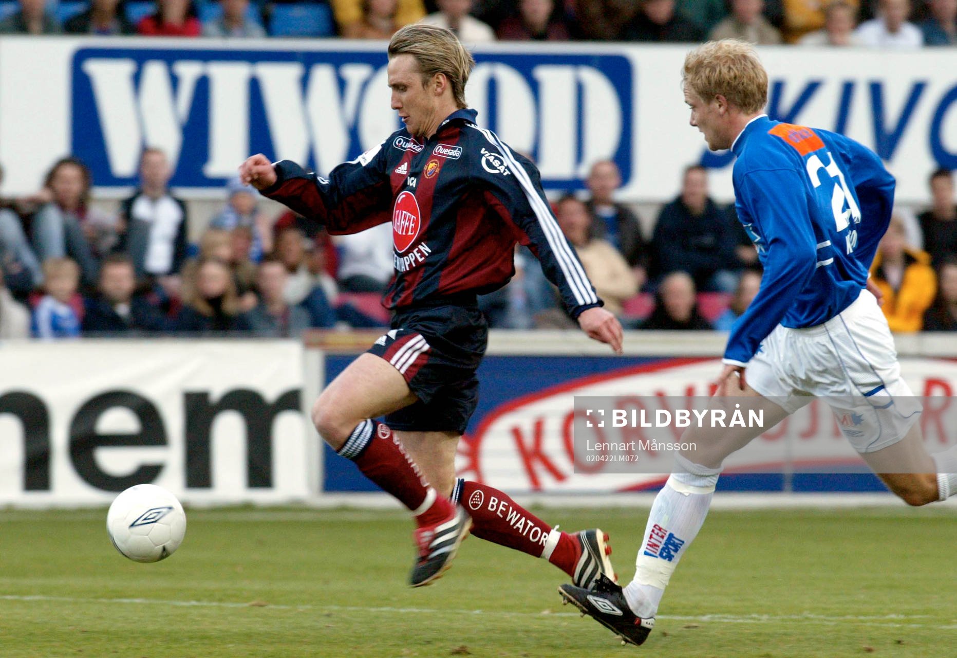 Andreas Johansson, Djurgården och Daniel Karlsson, Halmstad