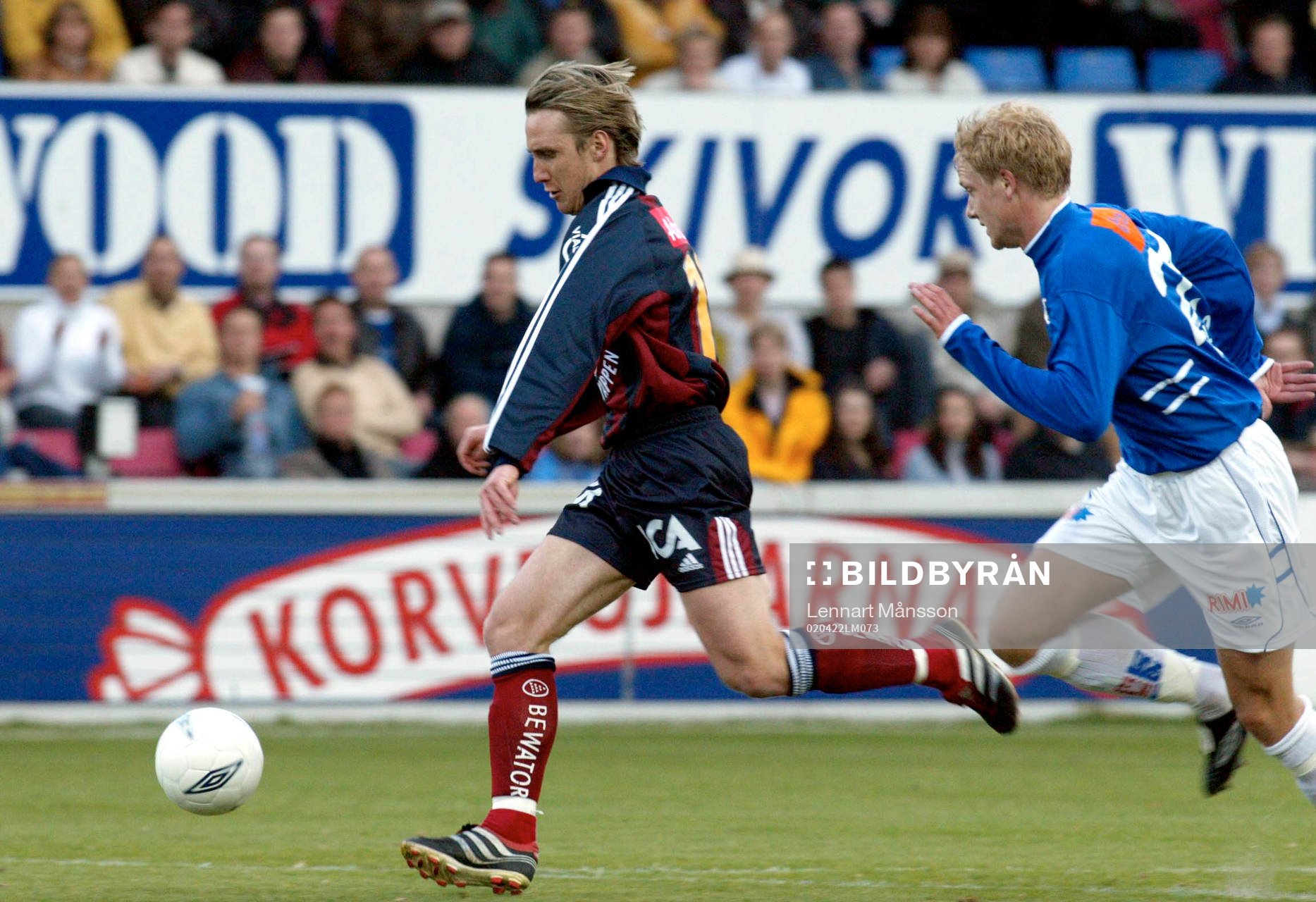 Andreas Johansson, Djurgården och Daniel Karlsson, Halmstad