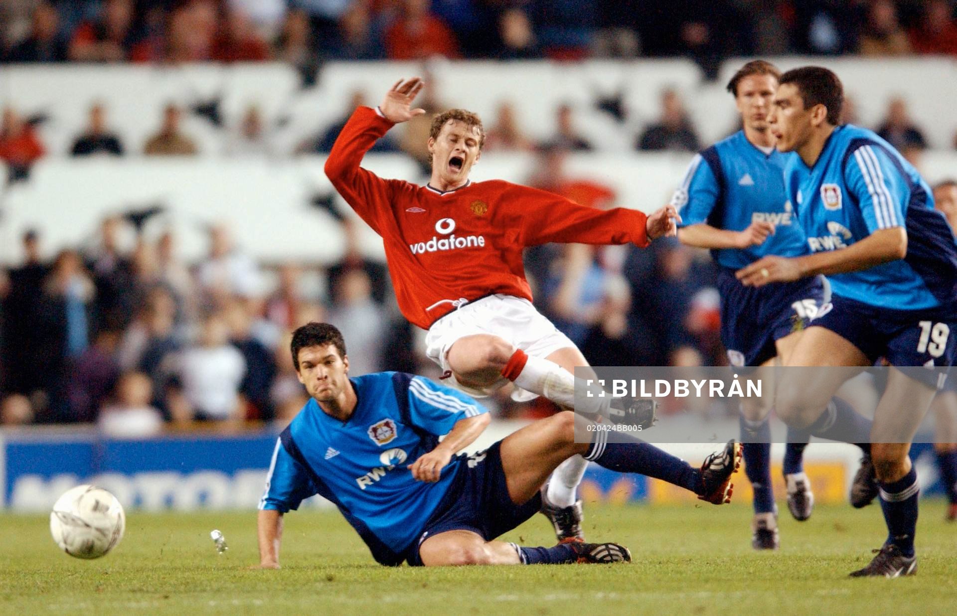 Fotboll, Champions League, Manchester United - Bayer