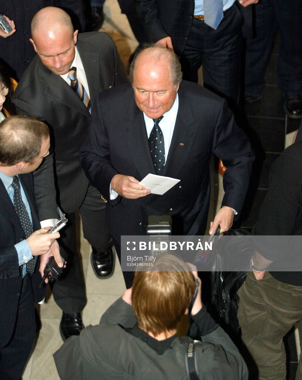  Joseph S Blatter, Ordförande FIFA