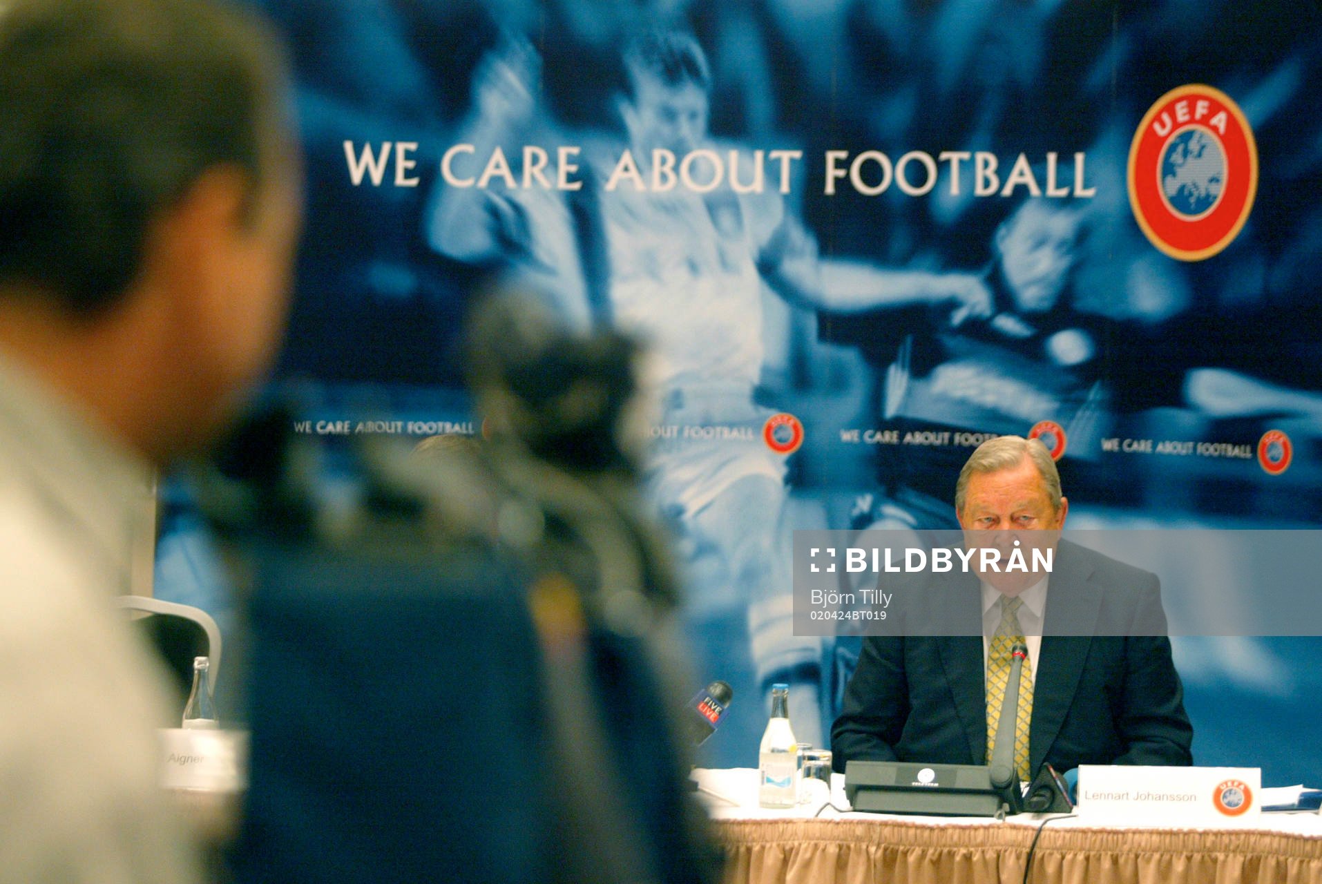 Lennart Johansson, Ordförande UEFA