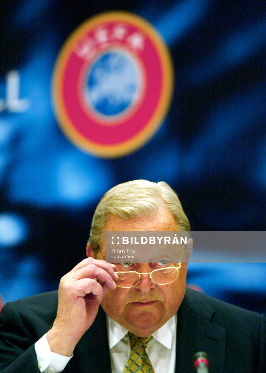  Lennart Johansson, Ordförande UEFA