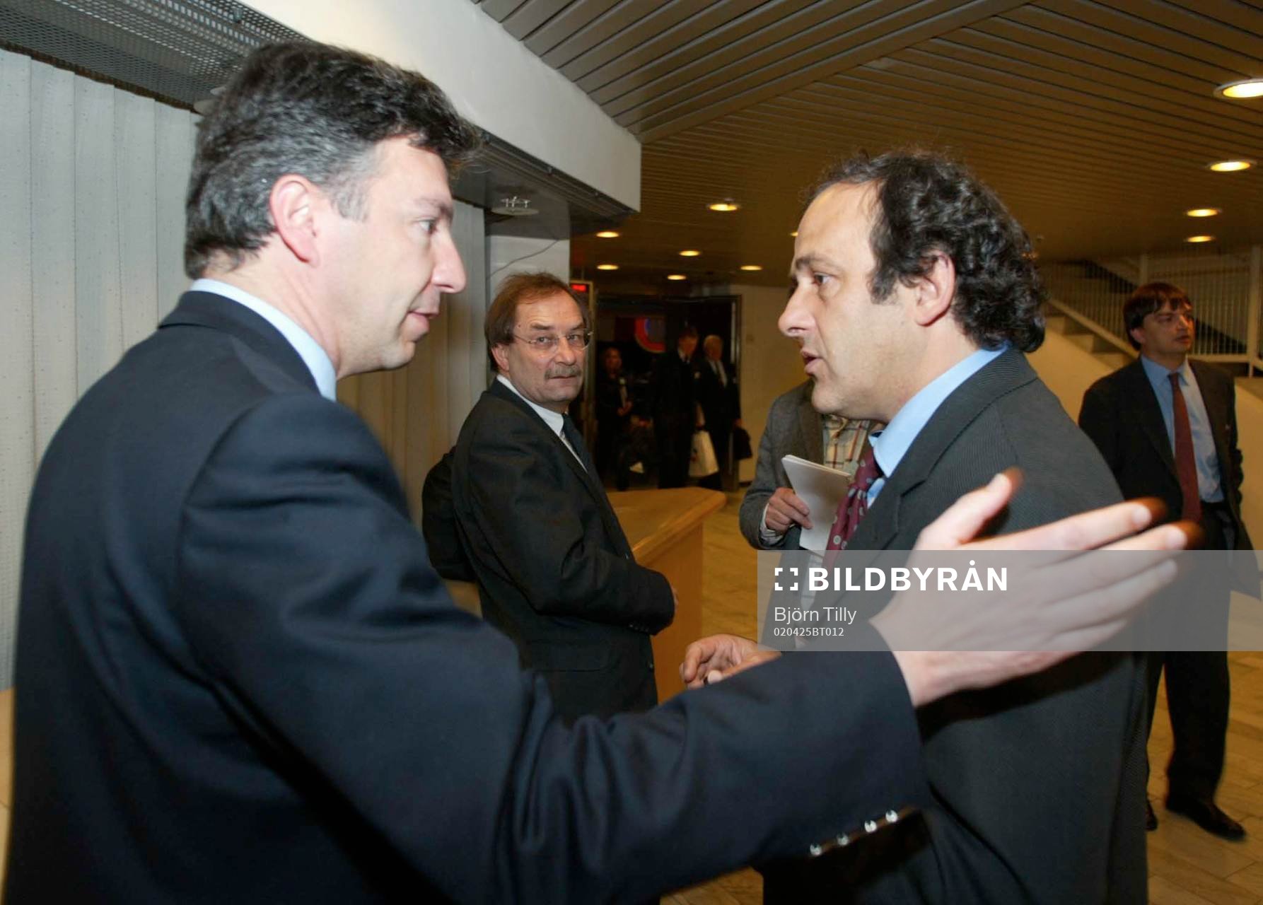 Fotboll, UEFA, Michel Zen-Ruffinen och Platini