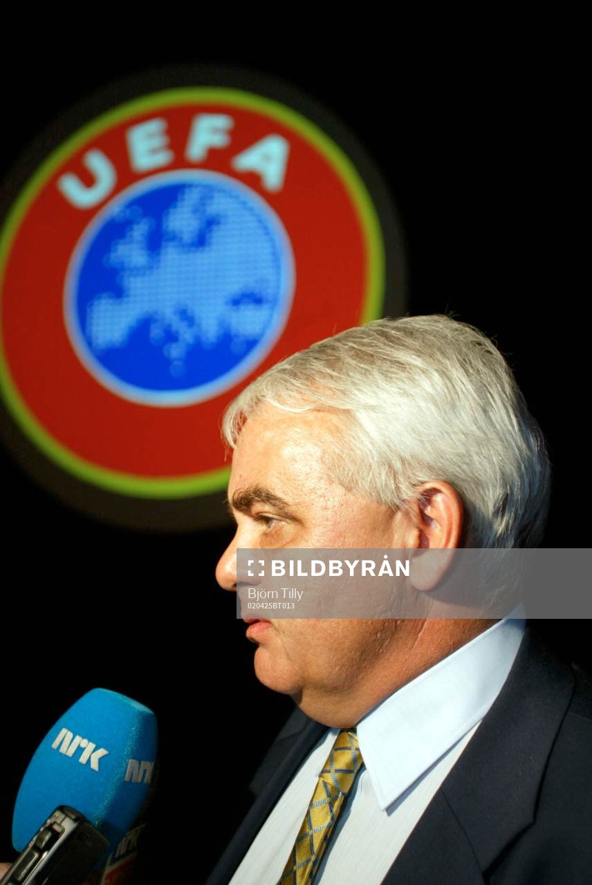 Fotboll, UEFA, NORRMAN som ej blev invald