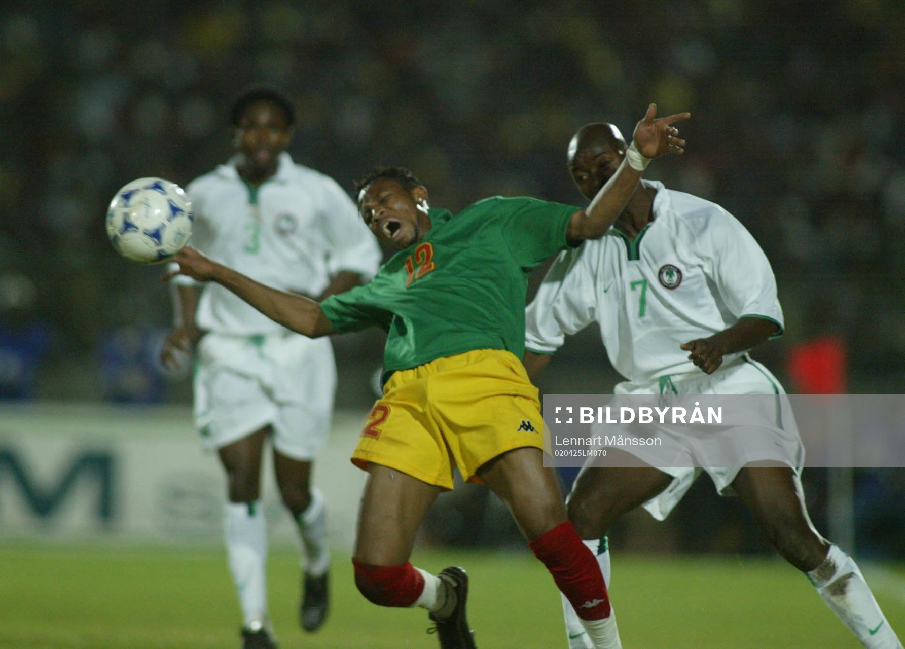 Afrikanska mästerskapen i fotboll i Mali. Mali_Nigeria