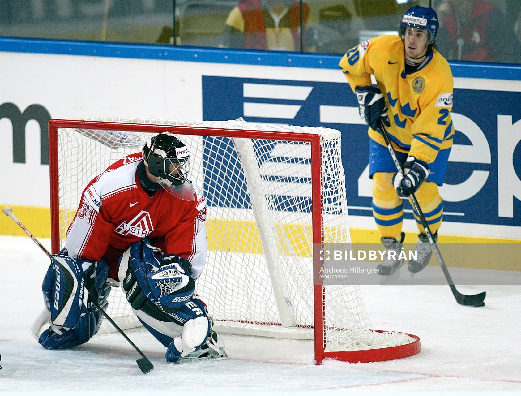 Österrike - Sverige: Henrik Zetterberg, Sverige