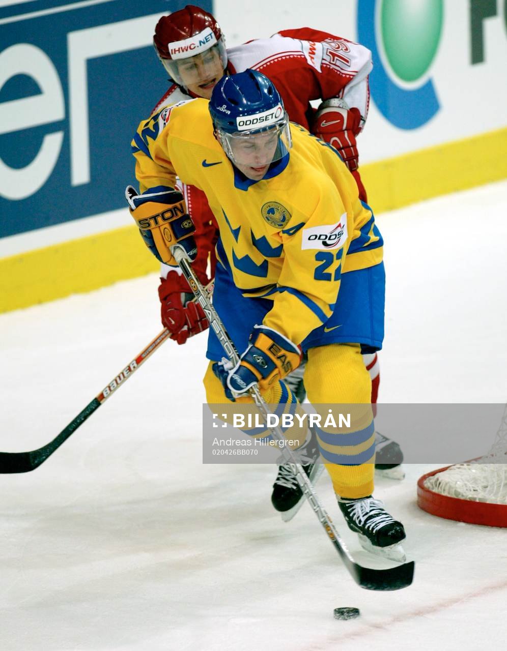 Österrike - Sverige: Ulf Dahlén, Sverige