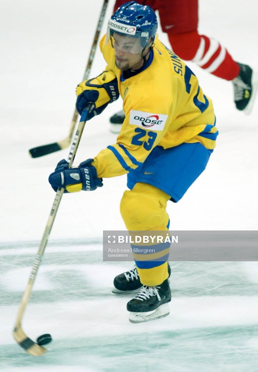 Österrike - Sverige: Ronnie Sundin, Sverige