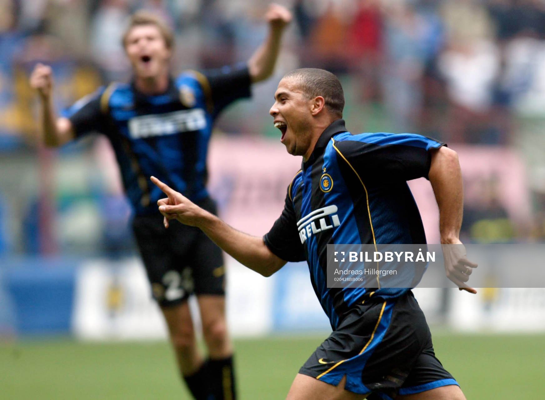 Ronaldo, Inter jublar