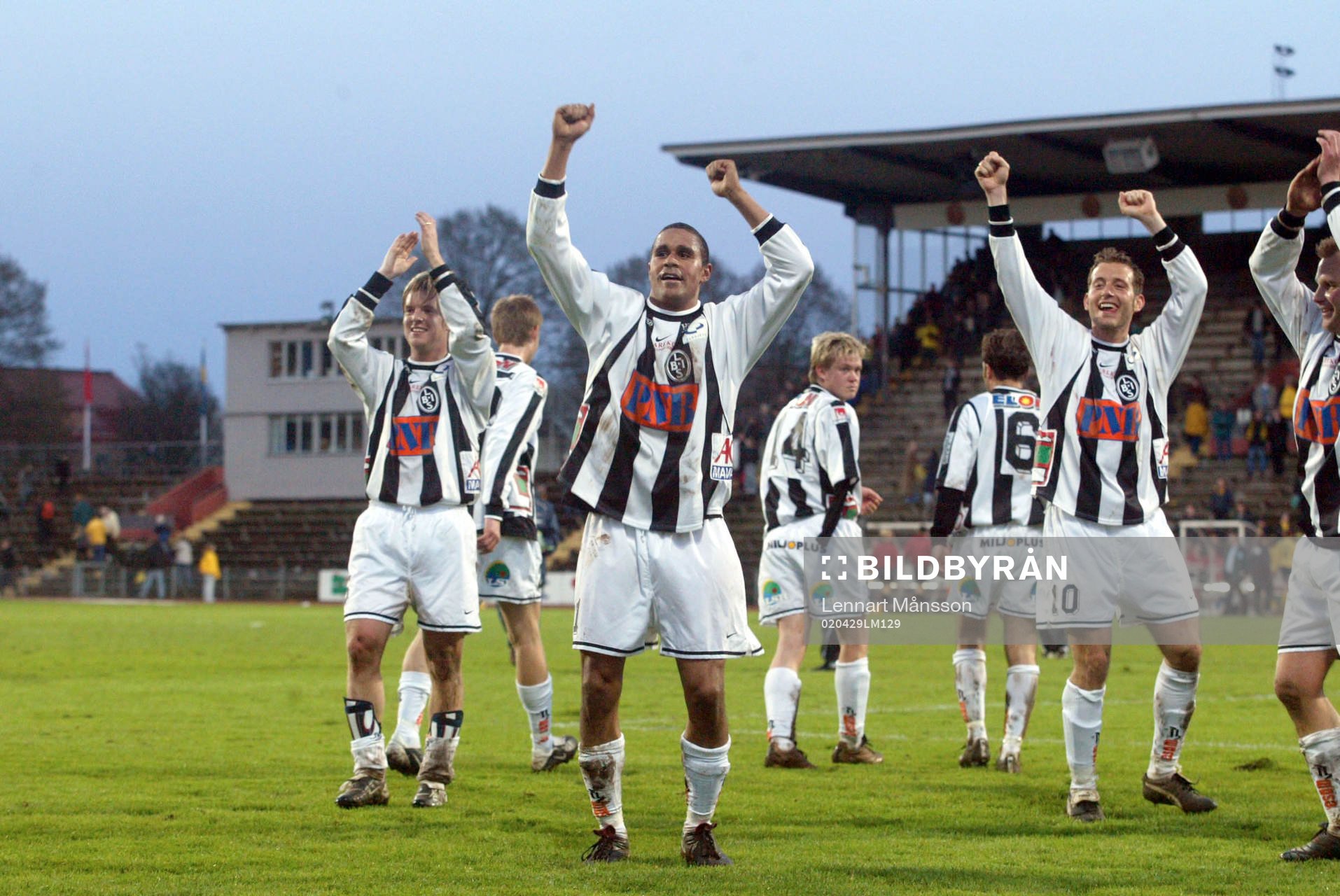 Landskrona, jubel, glädje. Daniel Nannskog, Danijel