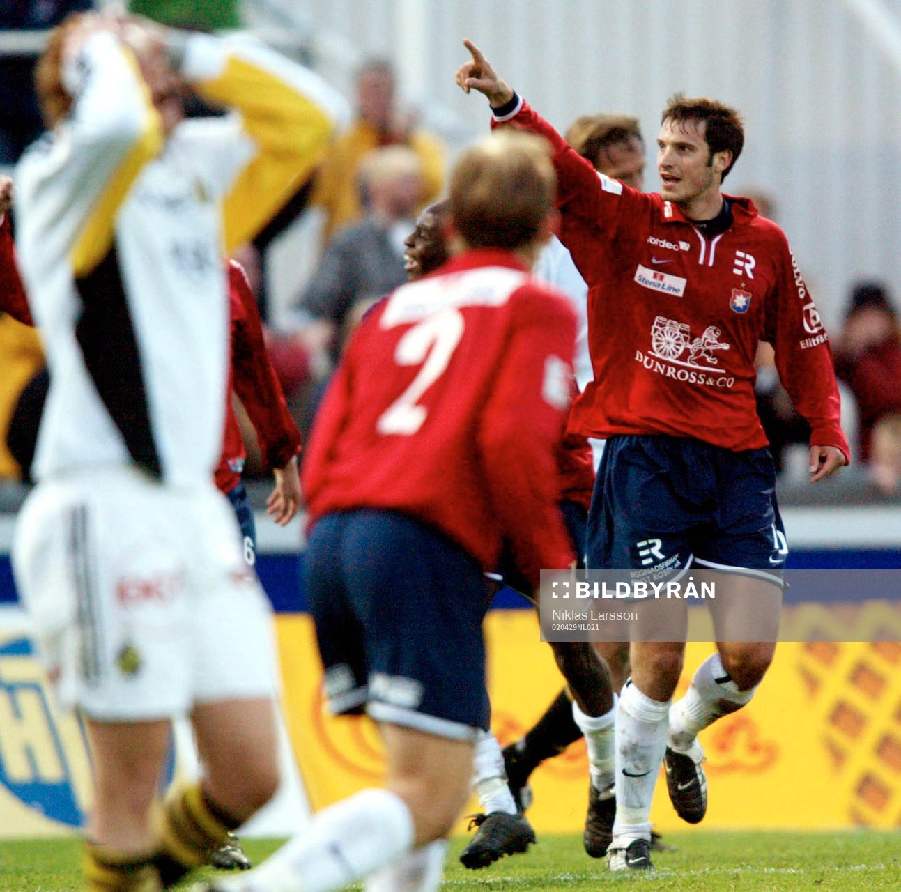 Patrik Fredholm, Örgryte jublar