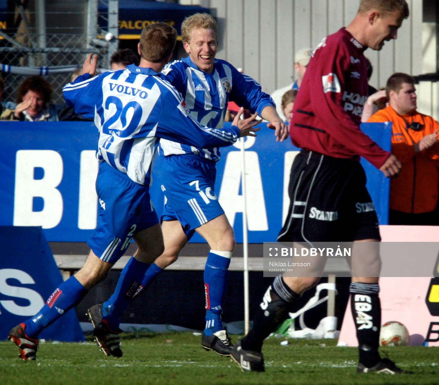 Gustav Andersson, Göteborg jublar