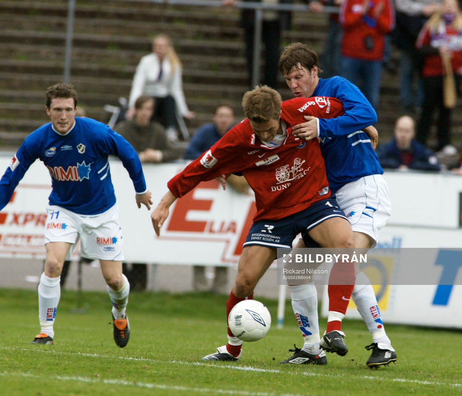  Joel Borgstrand, Halmstad och Patrik Elamnder, Örgryte 