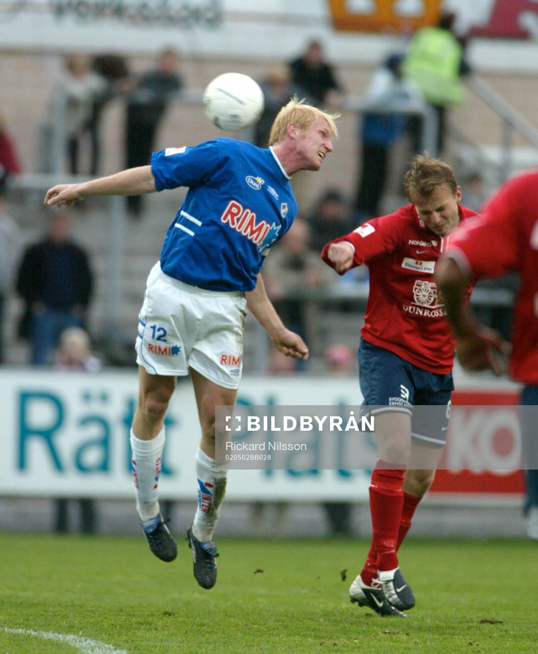 Lagkaptenen i Halmstad, Petter Hansson, som räddade en