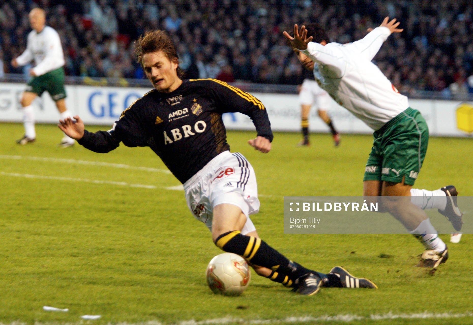 Mats Rubarth, AIK fälls av Suleyman Sleyman, Hammarby med