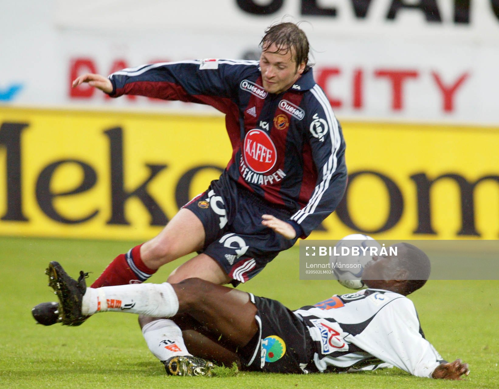 Afo Dodoo, Landskrona stoppar Stefan Bärlin, Djurgården