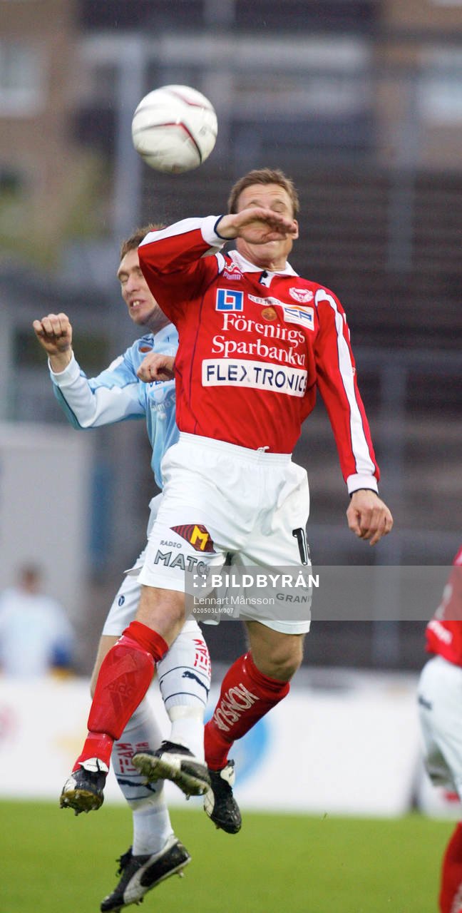Niklas Skoog, Malmö mot Jon Björklund., Kalmar