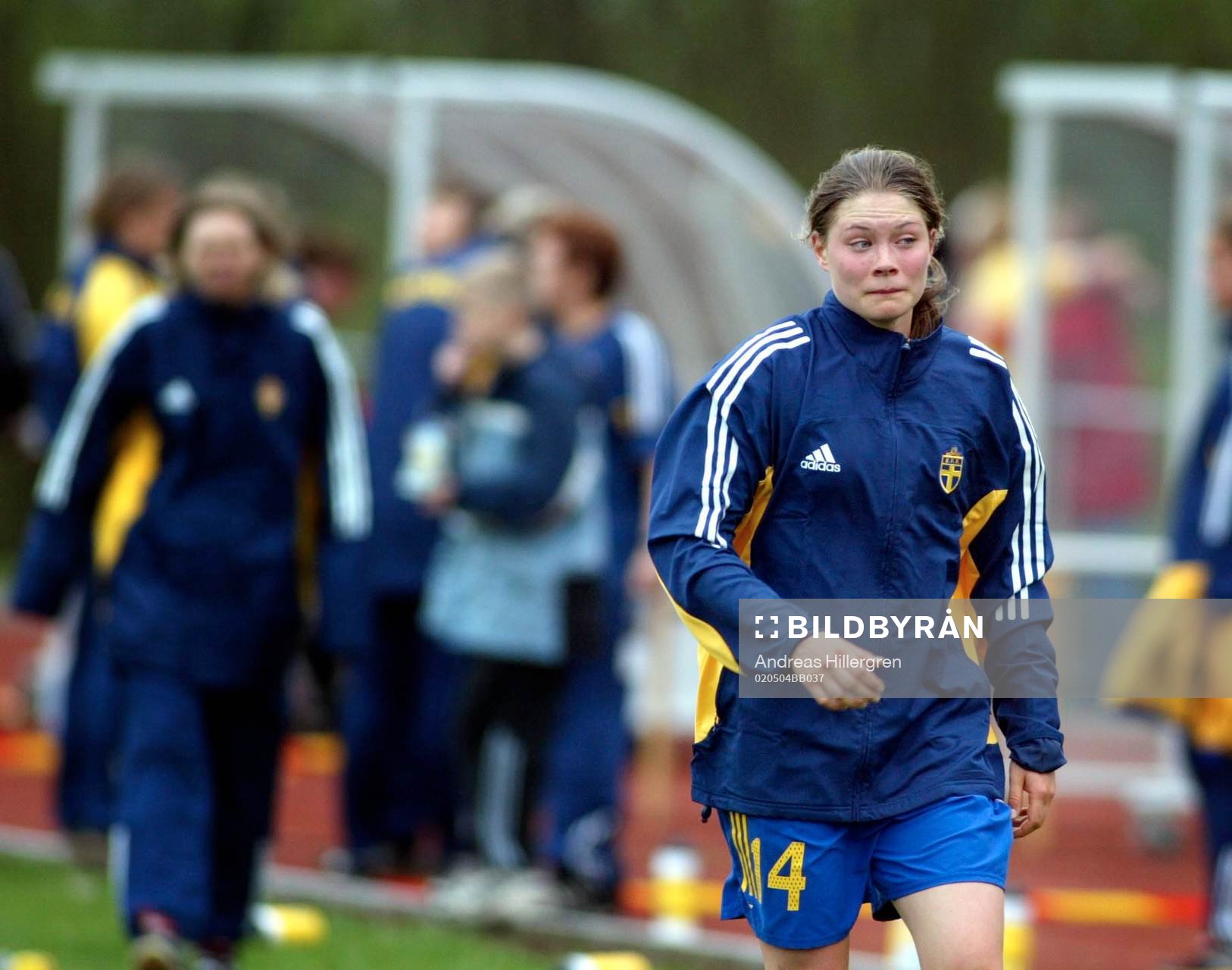 dam EM, F19, Sverige - Frankrike, Anna Mörstam, Sverige,
