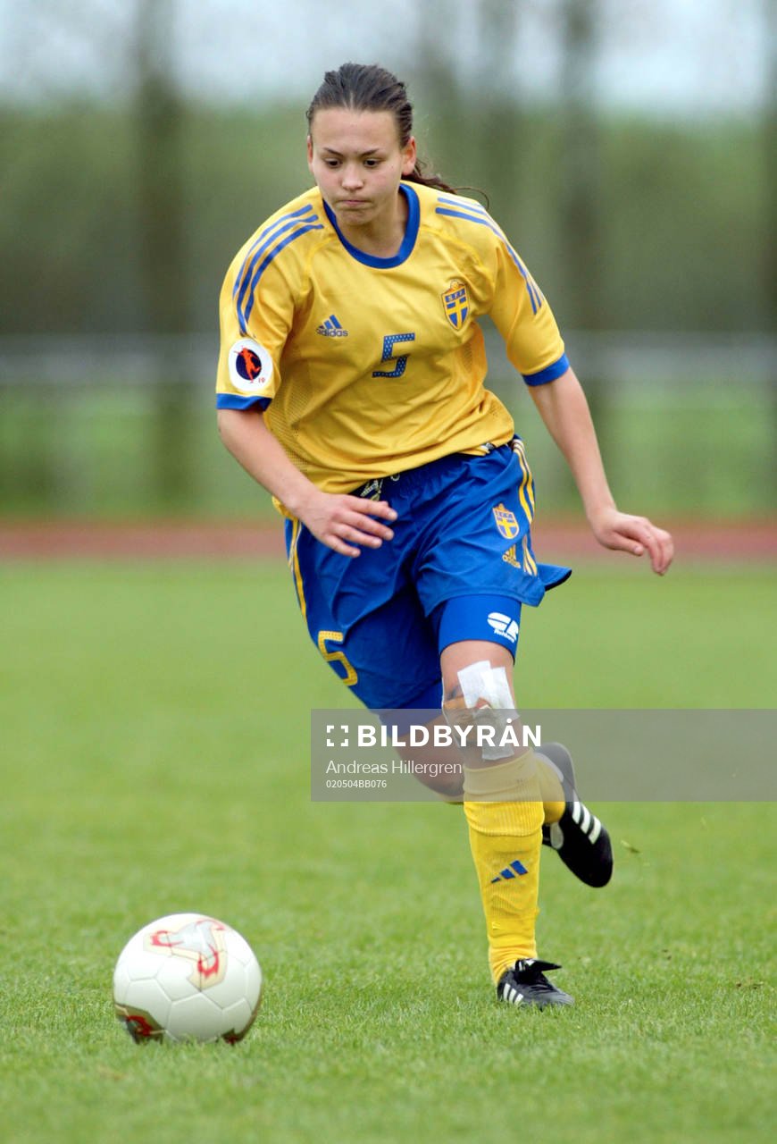 dam EM, F19, Nera Smajic, Sverige