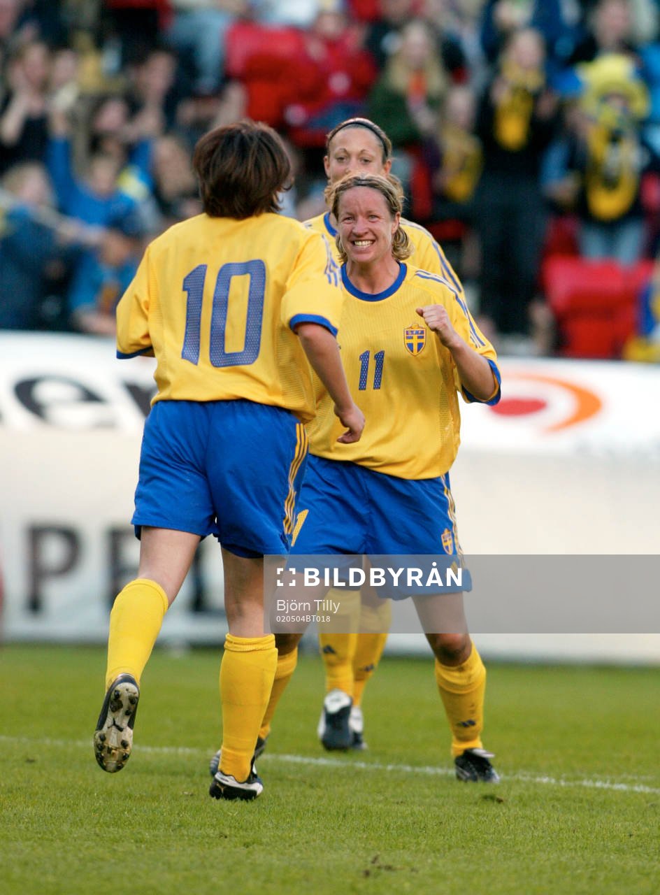 Victoria Svensson och Hanna Ljungberg, Sverige