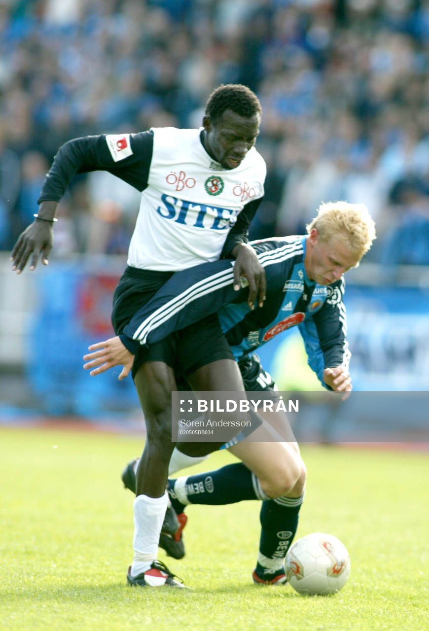 Paul Oyuga, Örebro och Patrik Eriksson Ohlsson, Djurgården