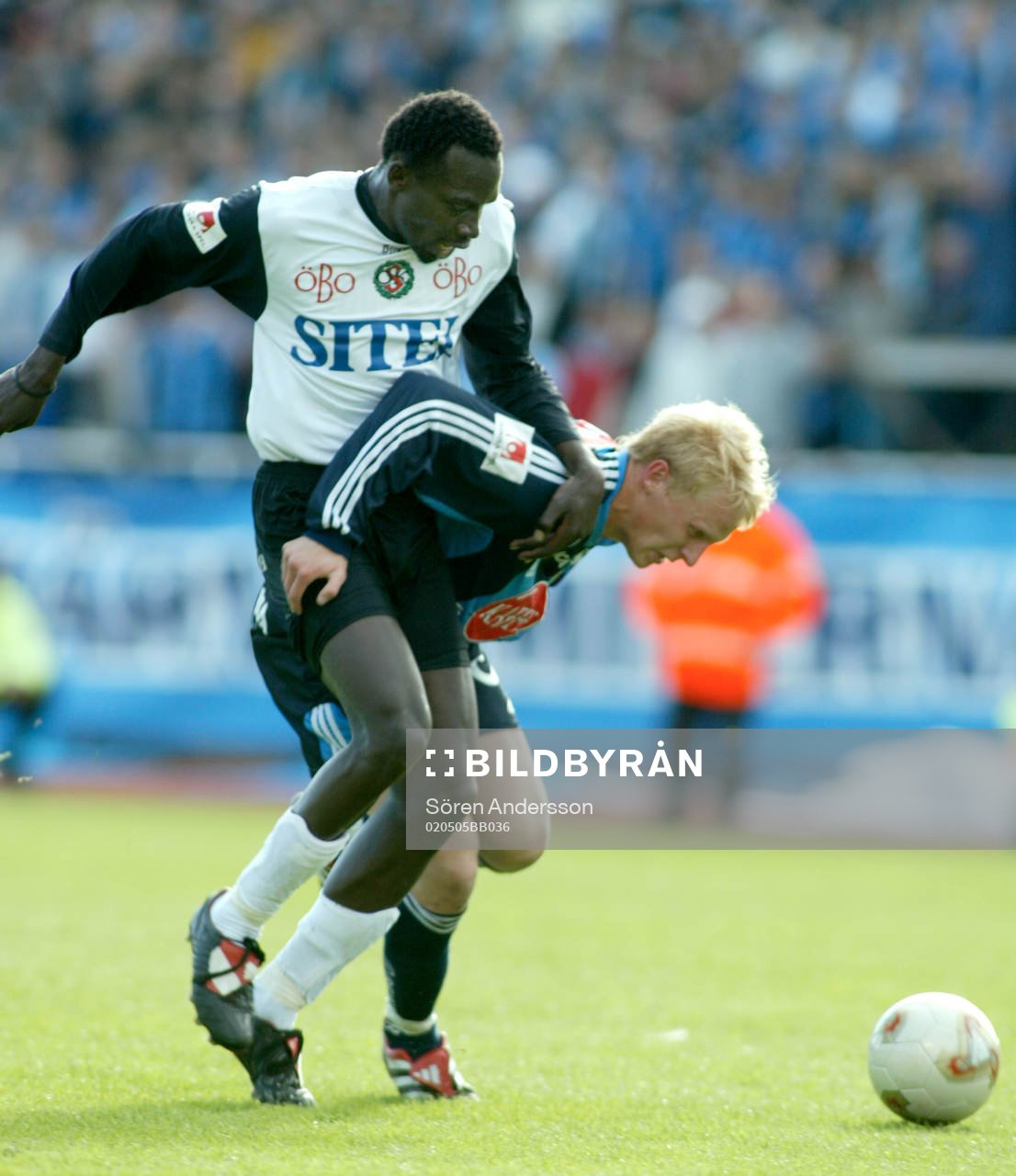 Paul Oyuga, Örebro och Patrik Eriksson Ohlsson, Djurgården