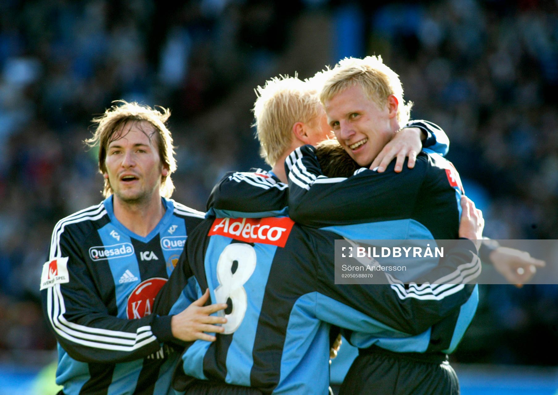 Djurgården, jubel
