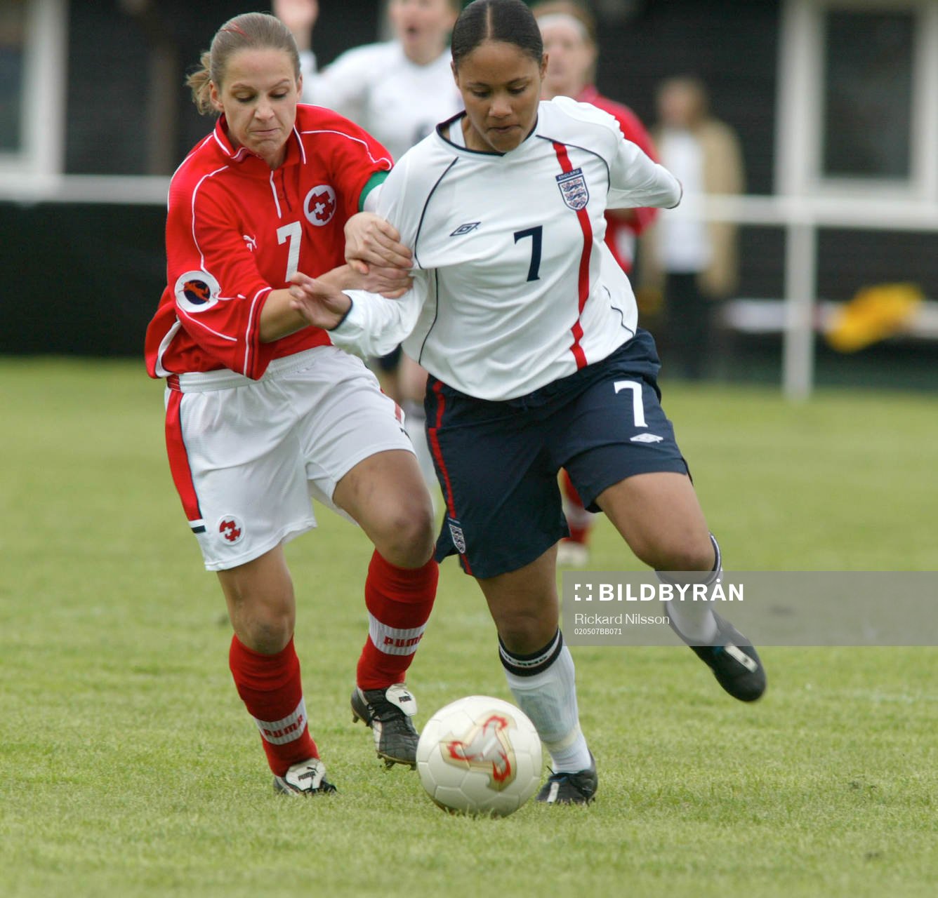 Selina Zumbühl, Schweiz och Alex Scott, England