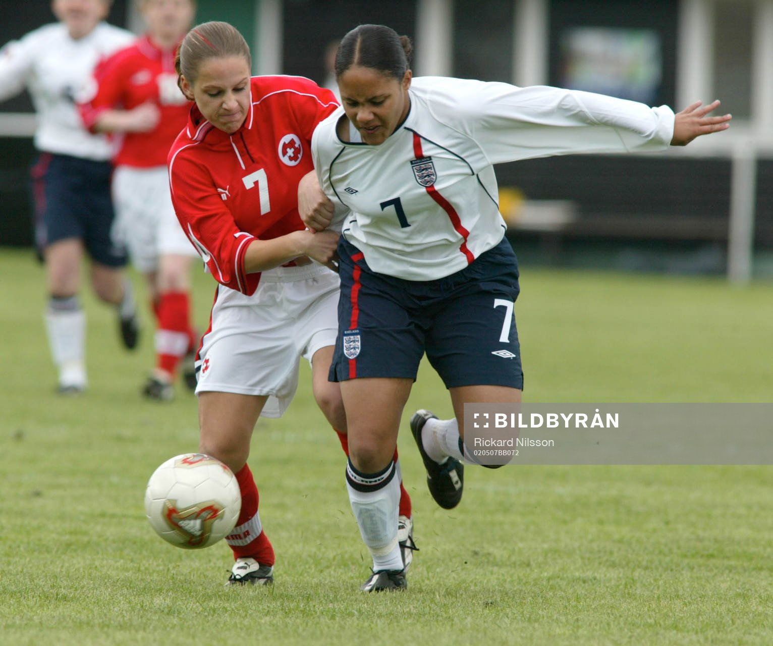 Selina Zumbühl, Schweiz och Alex Scott, England
