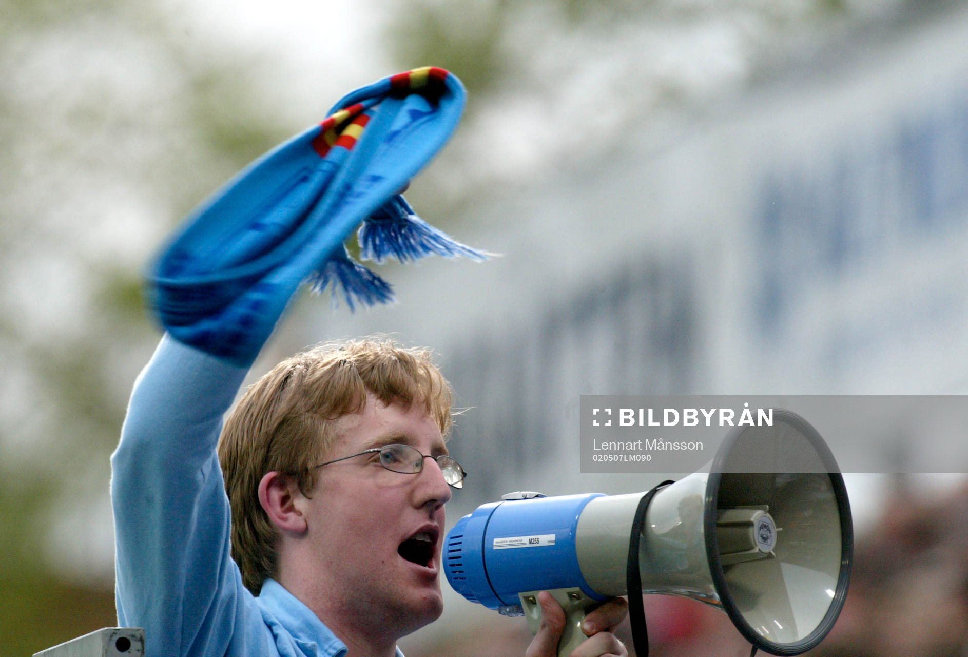 Supporter, megafon
