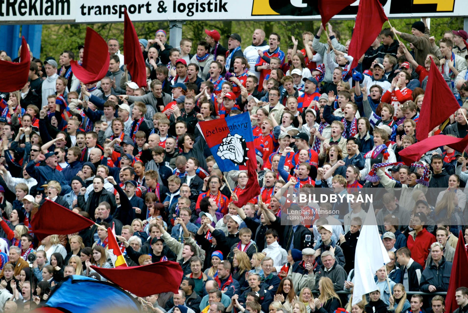 Fotboll Allsvenskan, Helsingborgs IF, Supporters, HIF