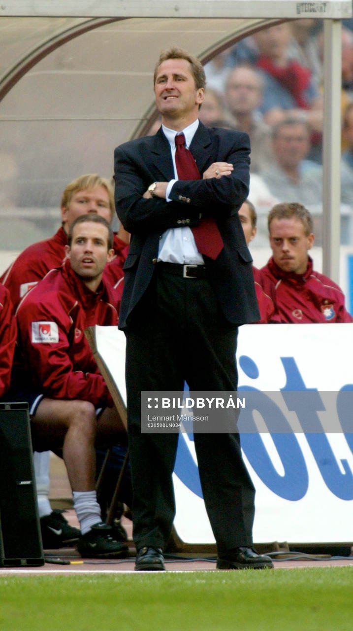 Erik Hamrén, tränare,  Örgryte