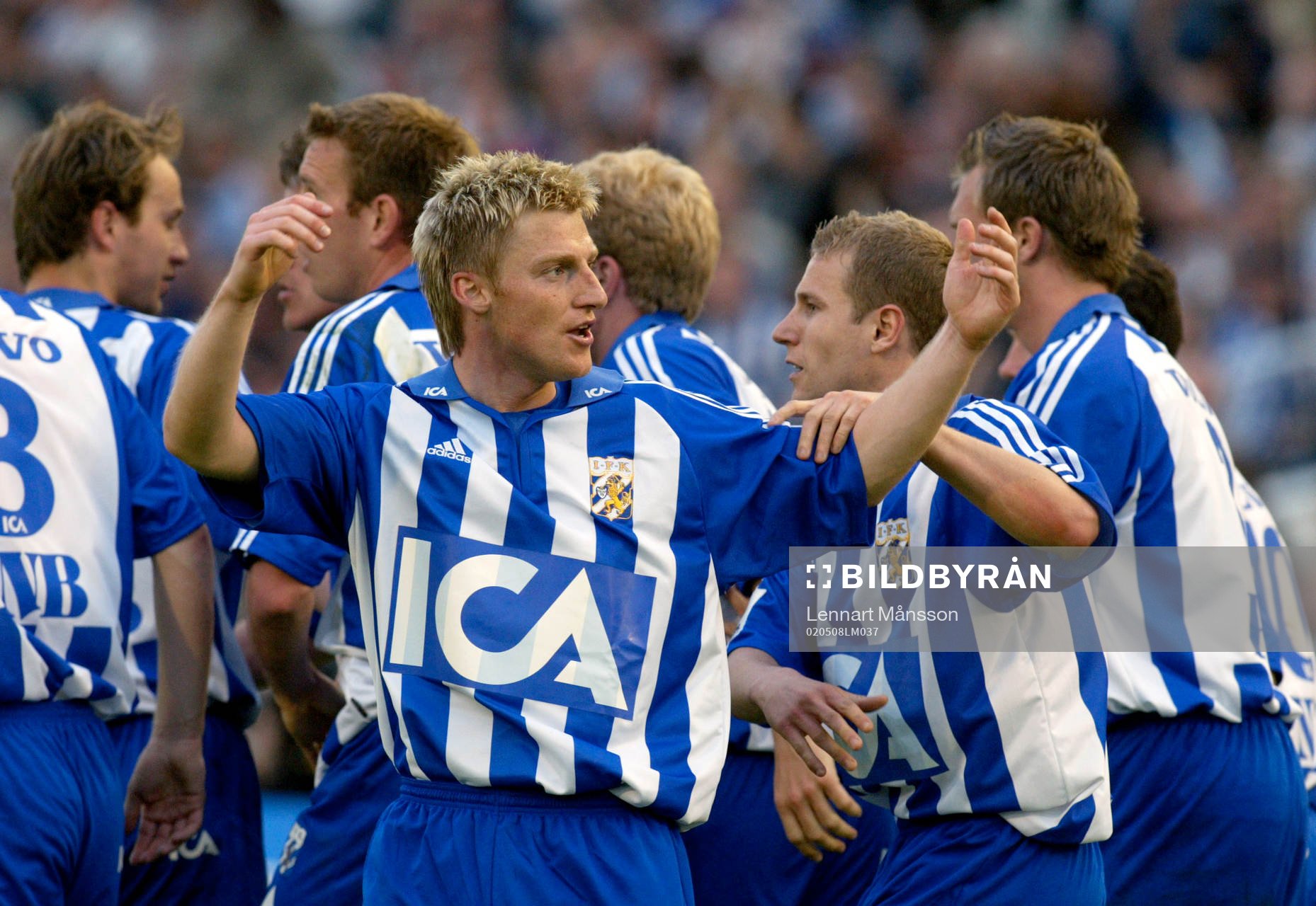 Tomas Rosenkvist, IFK Göteborg, jublar, jubel