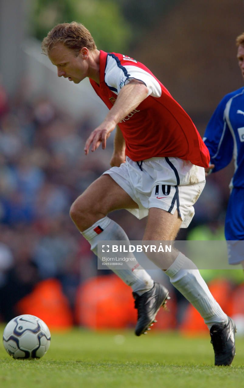 Fotboll, Engelsk , Premier League, Dennis Bergkamp, Arsenal