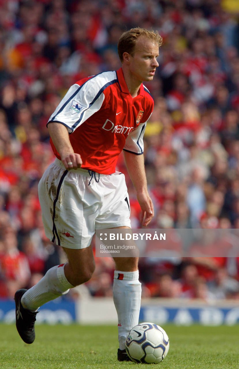 Fotboll, Engelsk , Premier League, Dennis Bergkamp, Arsenal