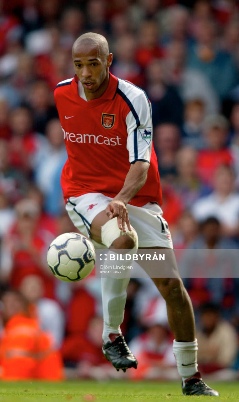 Fotboll, Engelsk , Premier League, Thierry Henry, Arsenal
