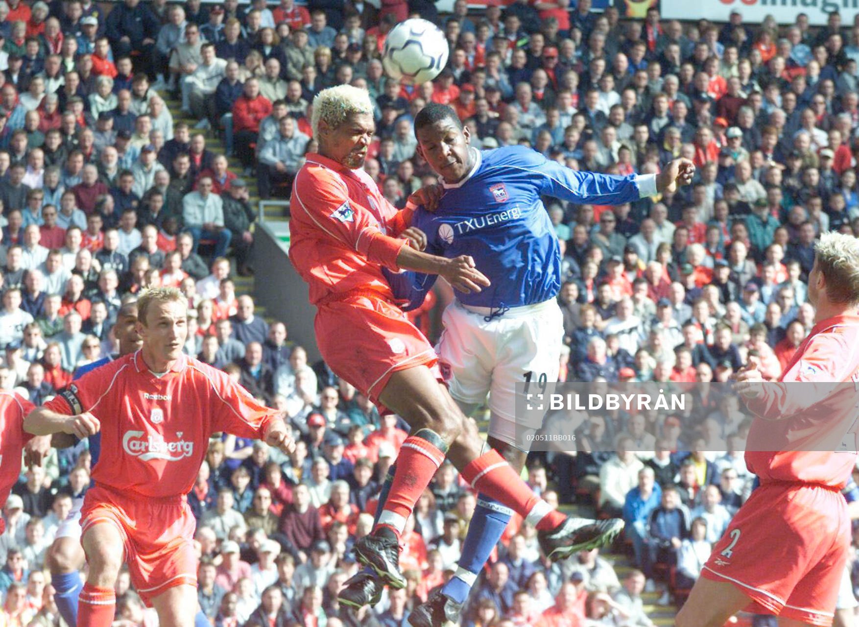  Abel Xavier, Liverpool och Titus Bramble, Ipswich