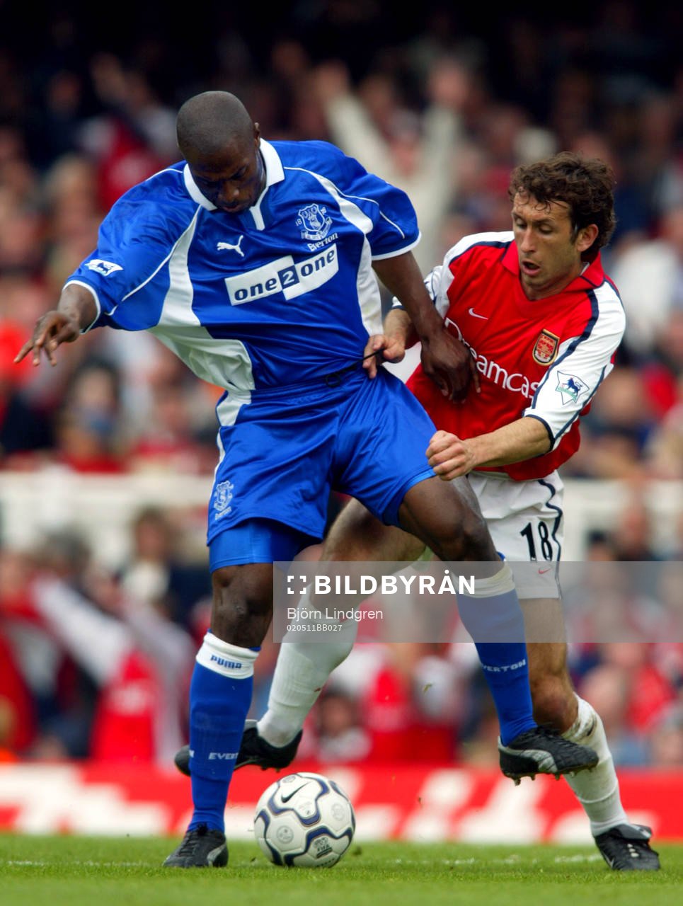 Fotboll, Engelsk , Premier League, Kevin Campbell, Everton