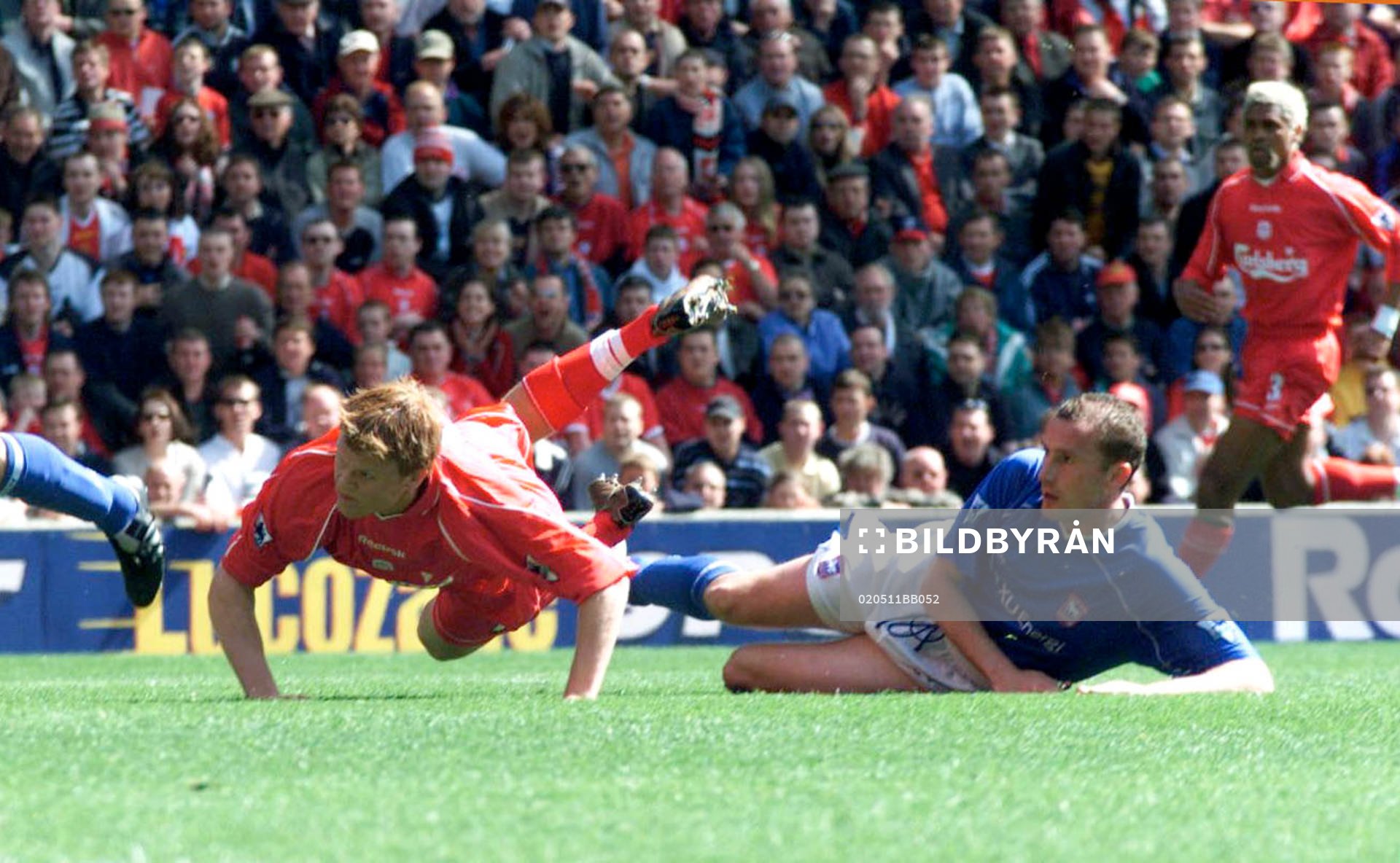 John Arne Riise, Liverpool gör mål trots uppvaktning av