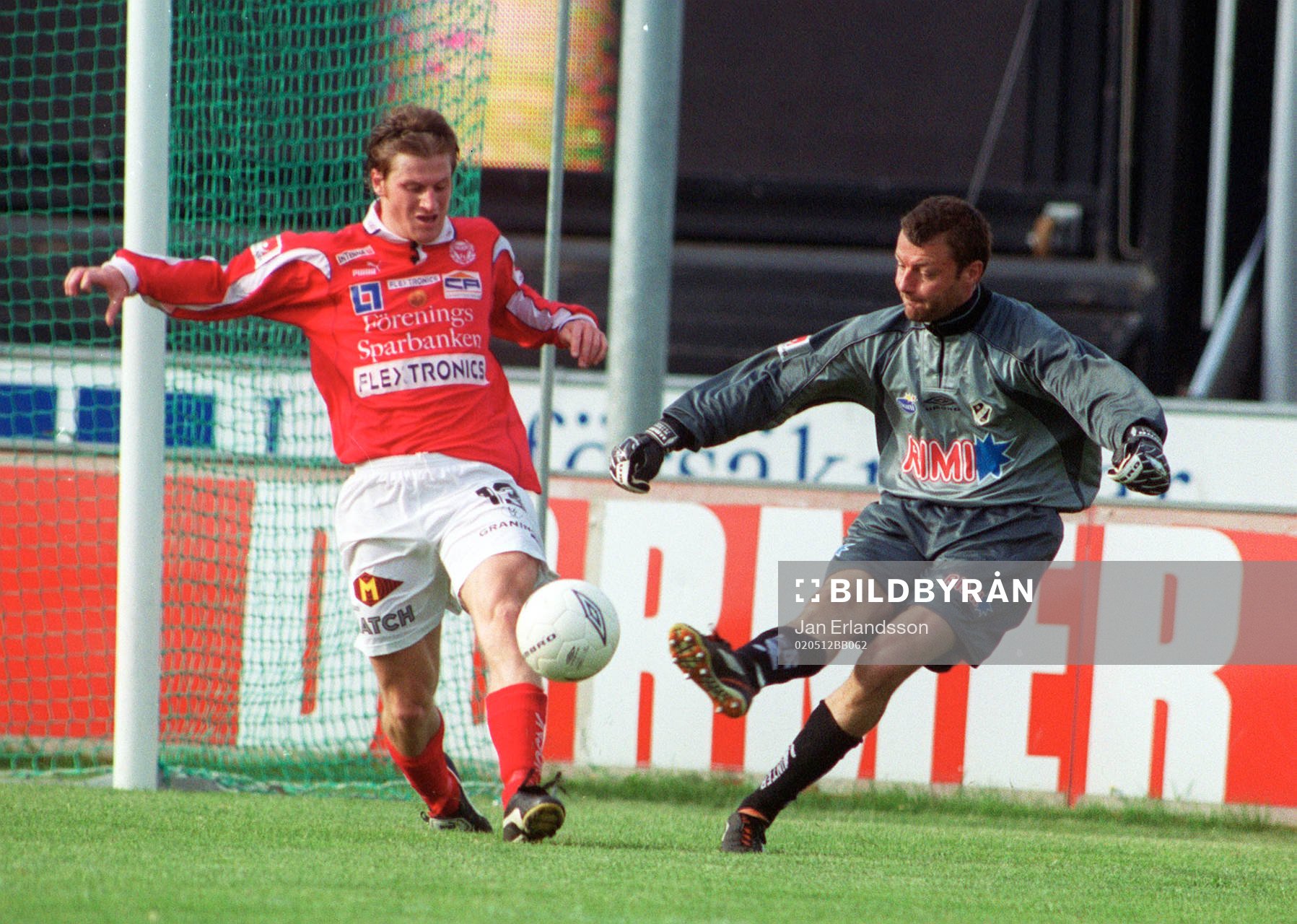 Daniel Mobaeck, Kalmar och Conny Johansson, Halmstad