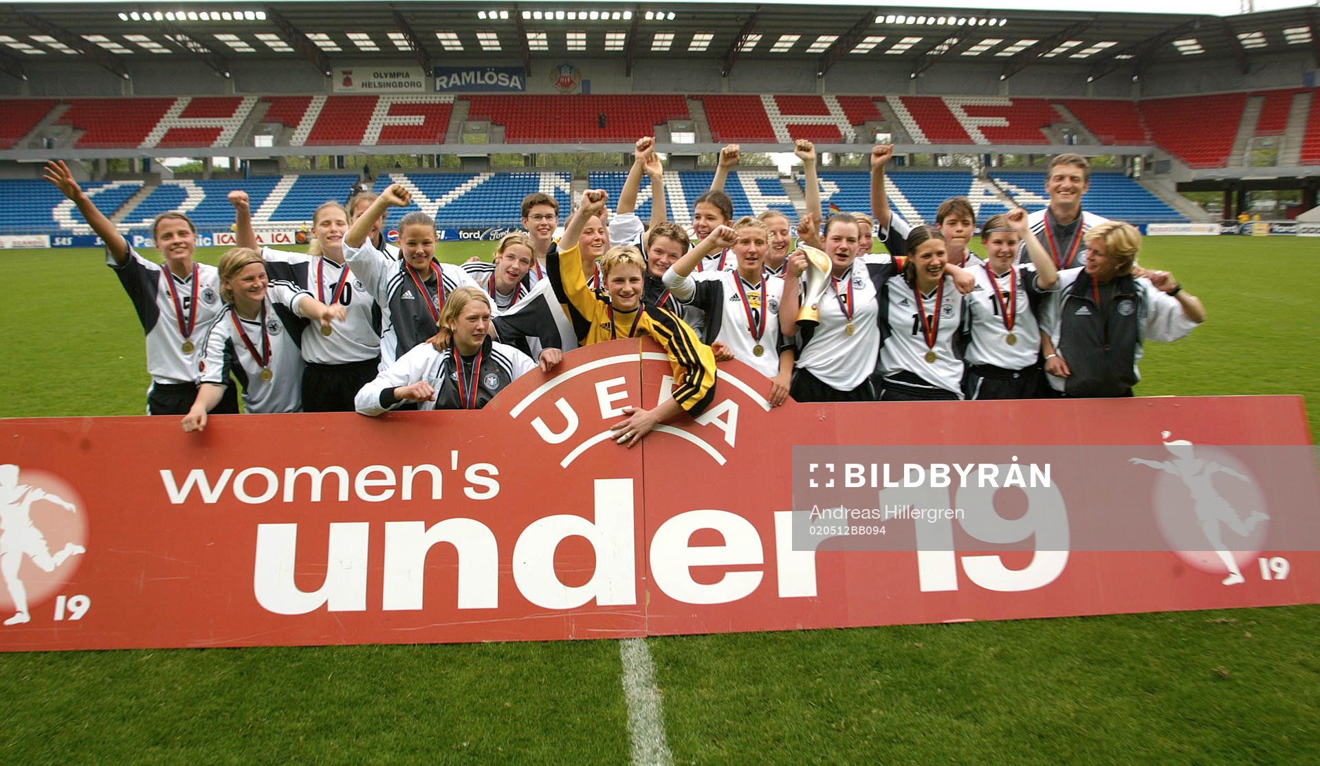 EM, F19, final,  guld, jubel, Tyskland