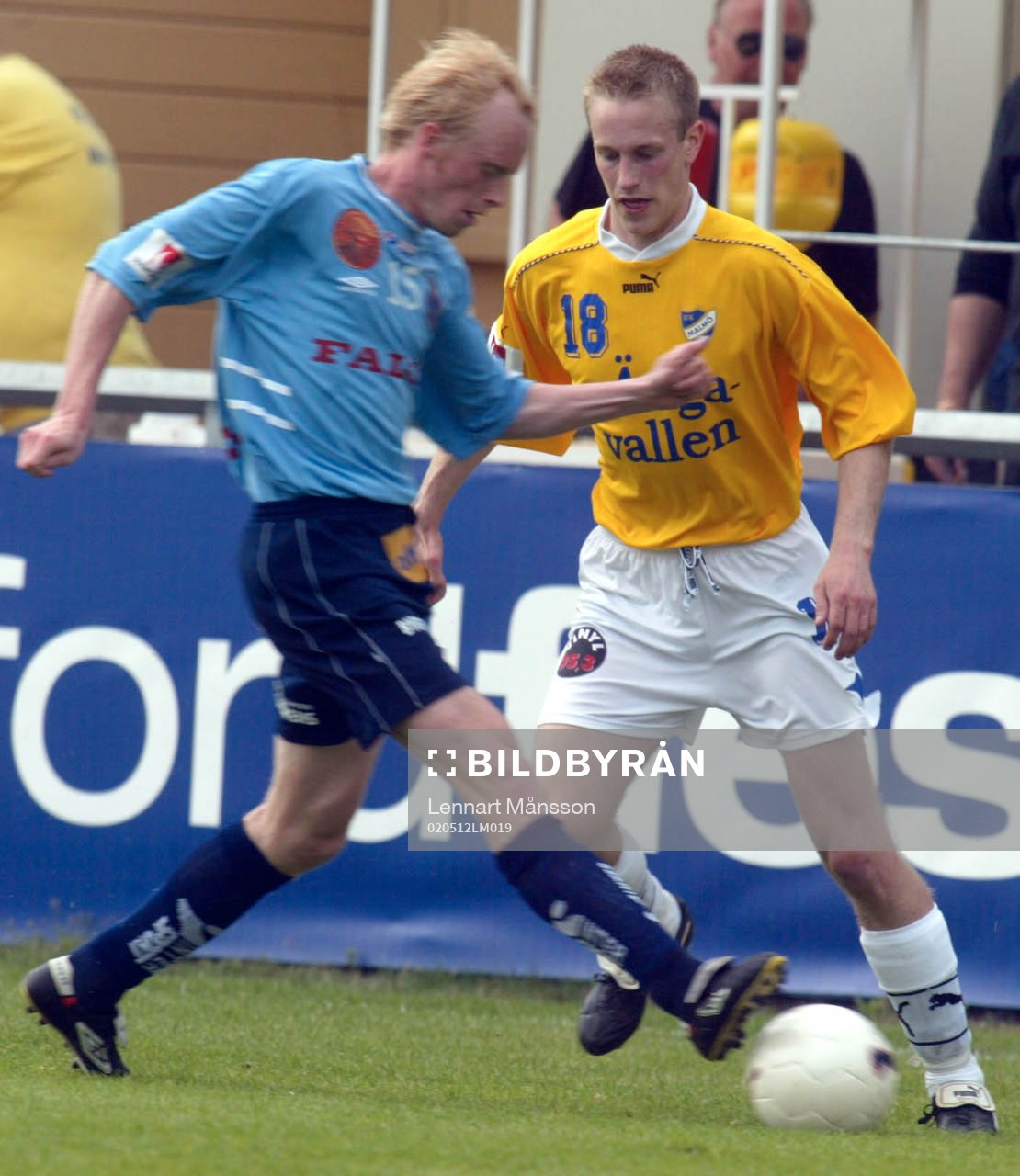 Marcus Nilsson, Malmö och Andreas Revahl, Gefle