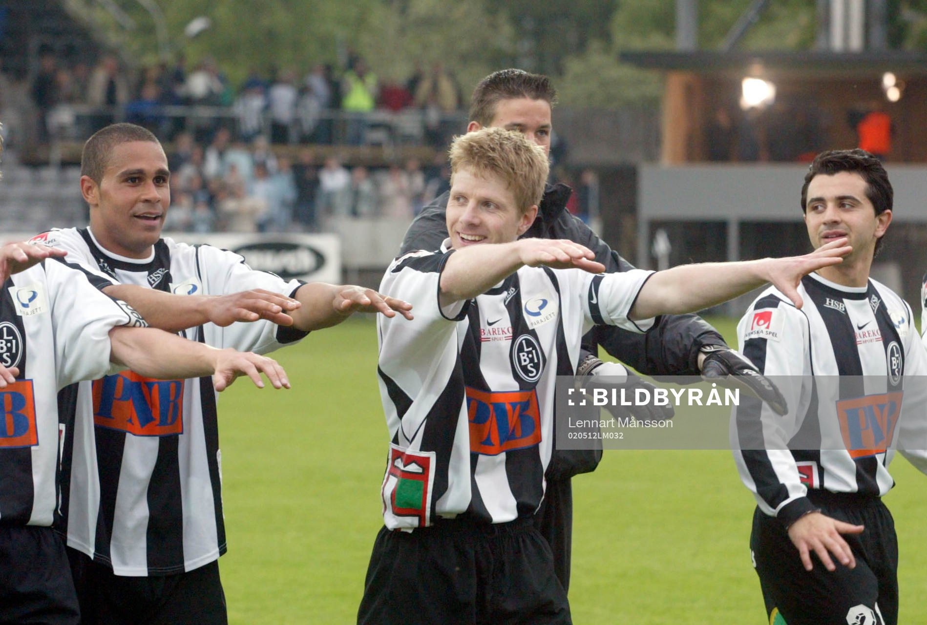 Daniel Nannskog och Henrik Nilsson, Landskrona showar för