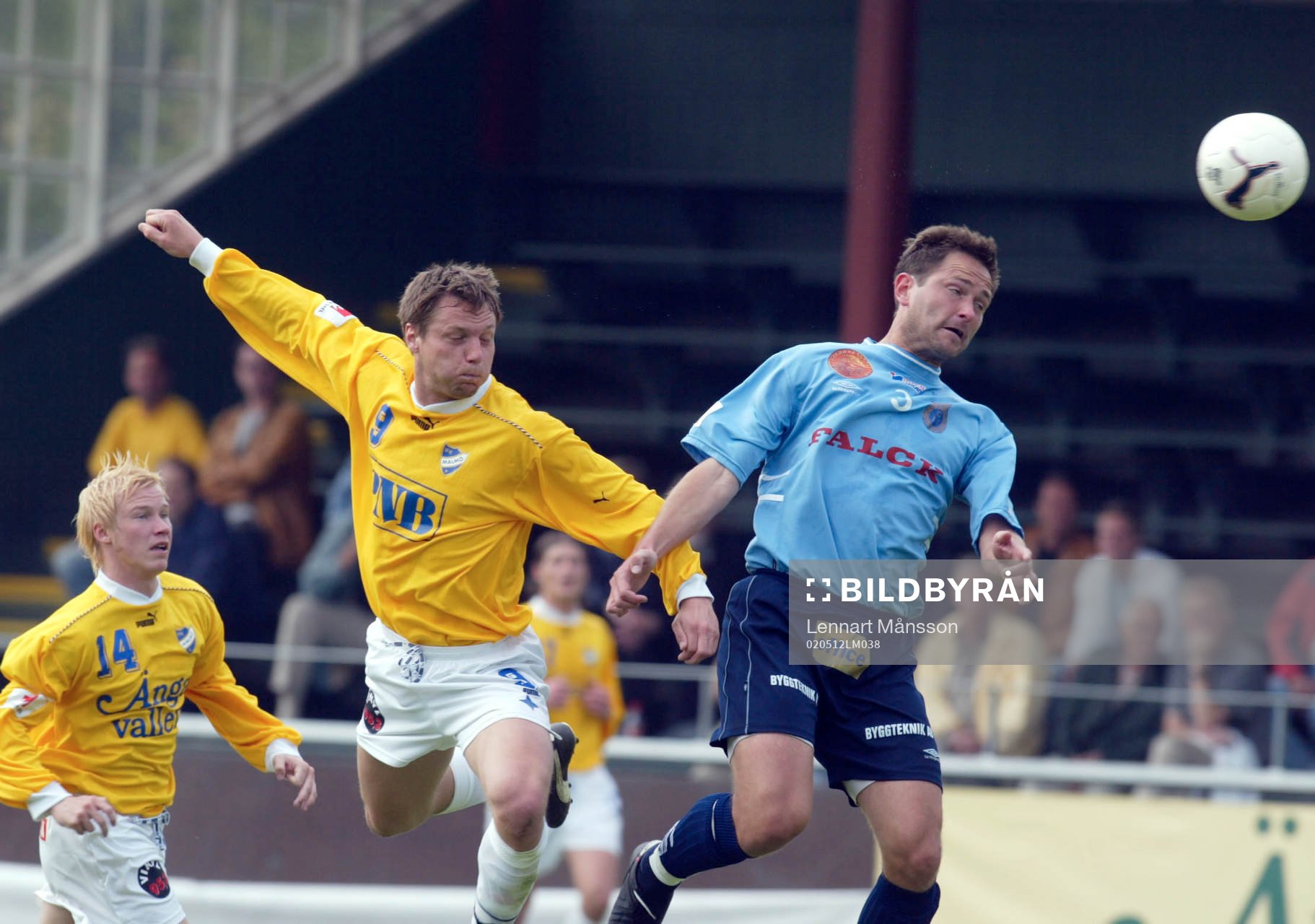 Jörgen Svensson, Malmö och Robert Stridh, Gefle