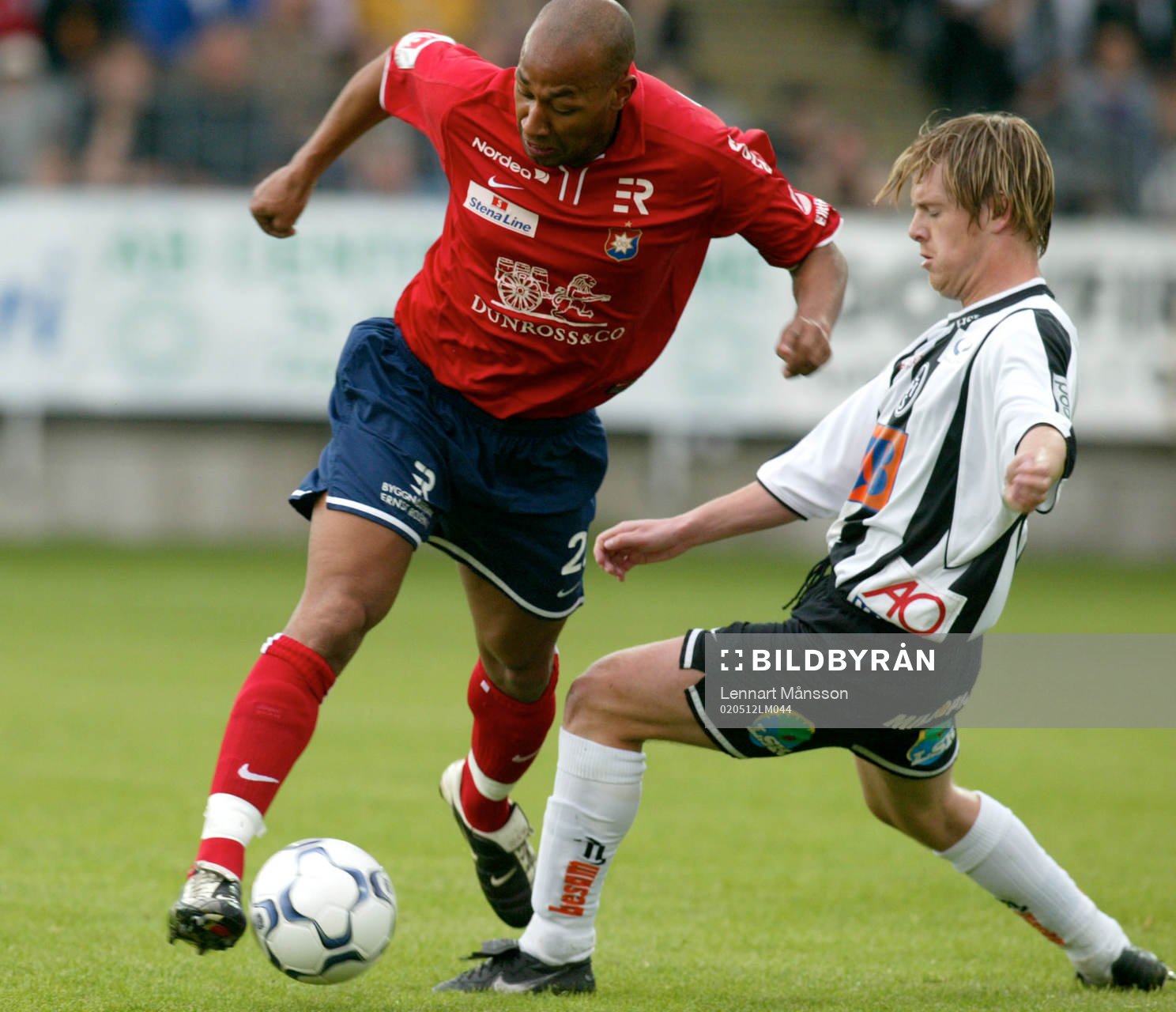 Jeffrey Aubynn mot Jesper Ljung