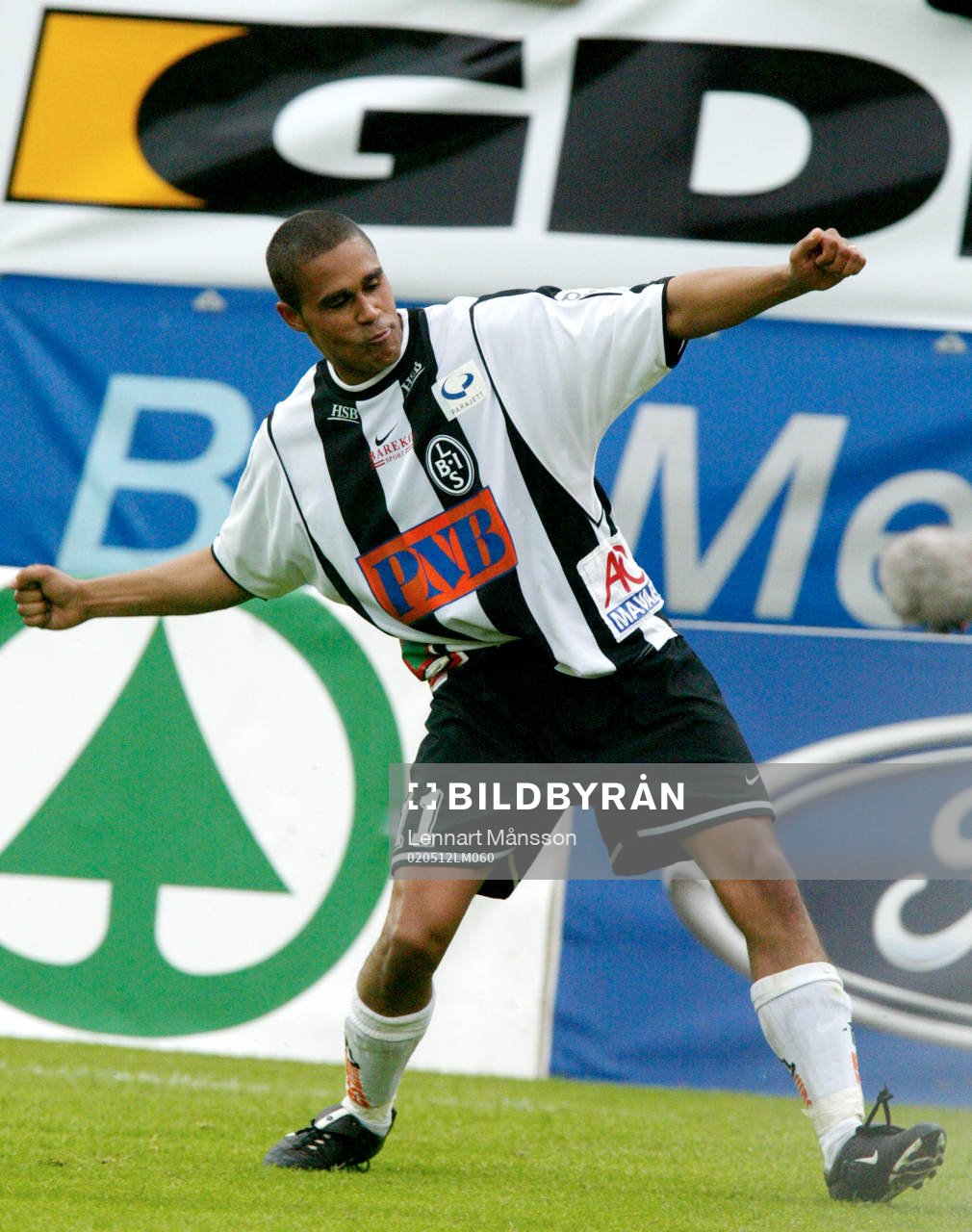 Fotboll, Allsvenskan, Landskrona, Daniel Nannskog,