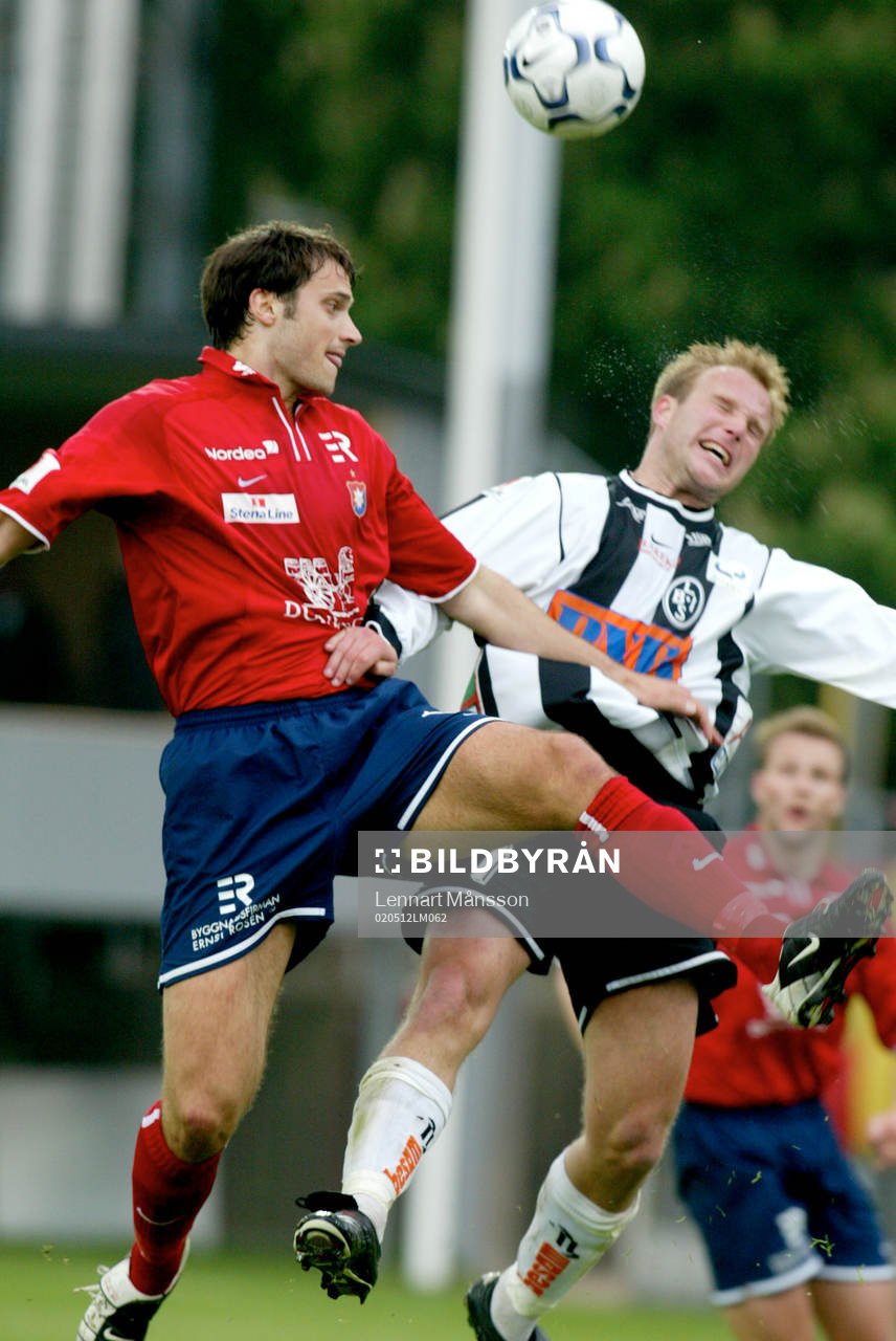 Nickduell, Patrik Fredholm och Anders Friberg