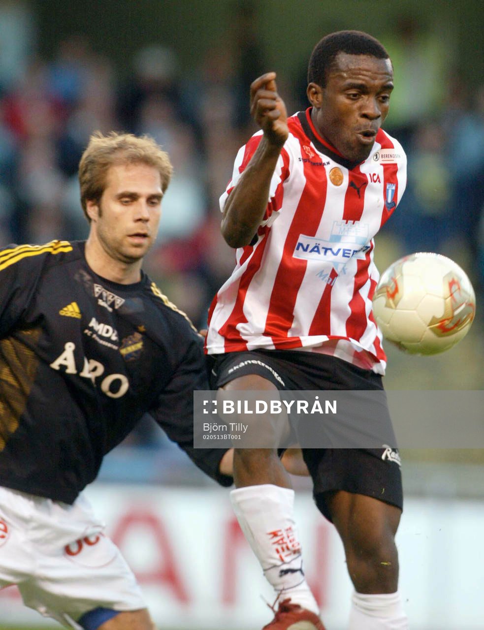 Teddy Lucic, AIK och Peter Ijeh, Malmö