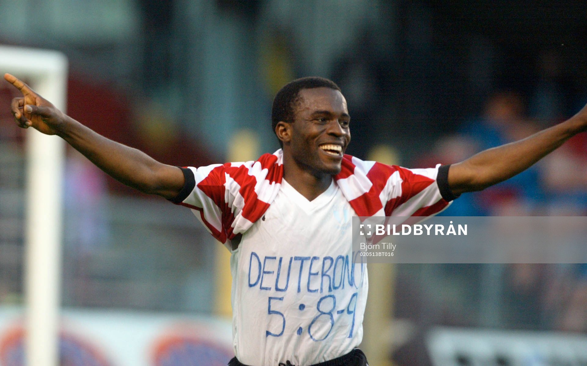 Peter Ijeh, Malmö FF, jublar, jubel