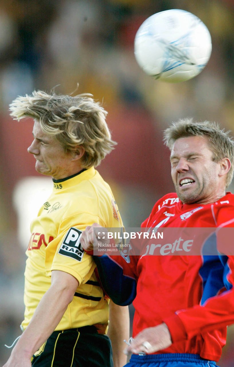 Hans Eklund, Helsingborg i en nickduell med Andreas Drugge,